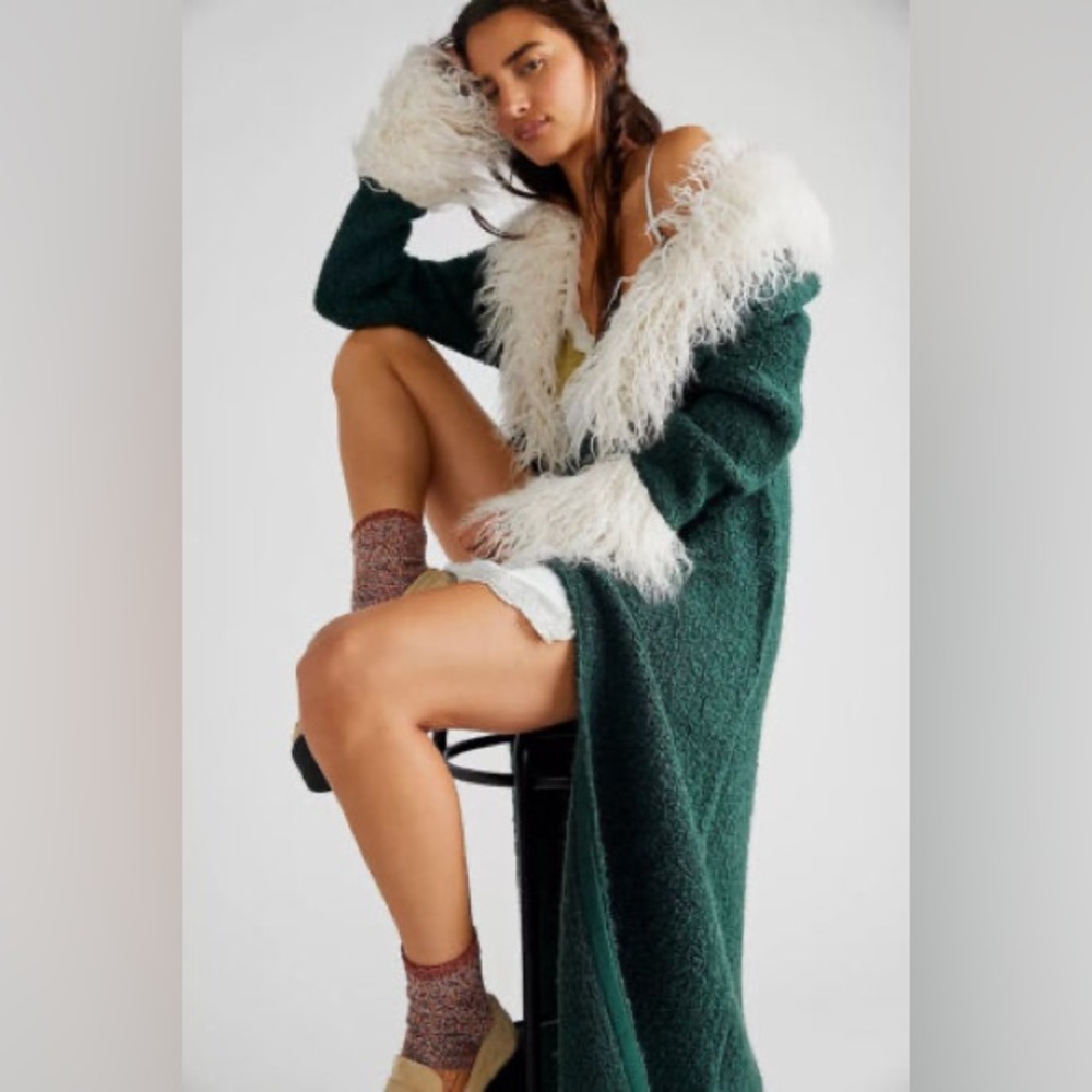Free People Kate Sweater Jacket